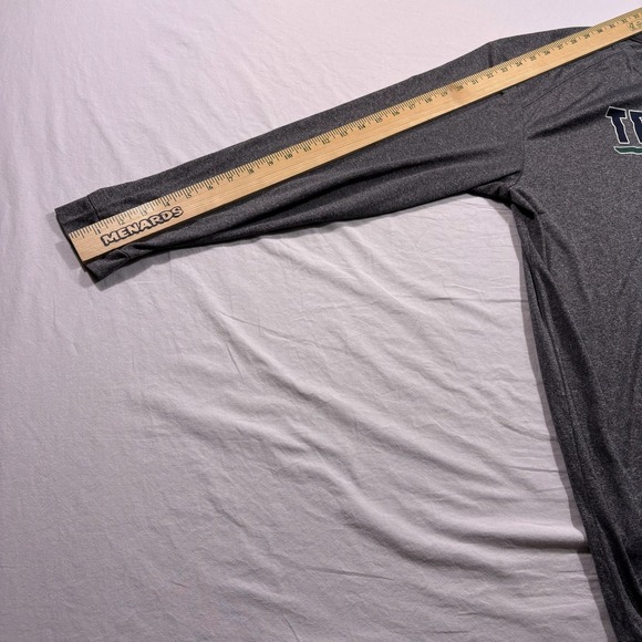 BSN Sports New Trier Trevians Long Sleeve Athletic Long Sleeve Mens 2XL Gray - Picture 5 of 7